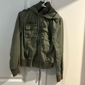 Green women’s jacket